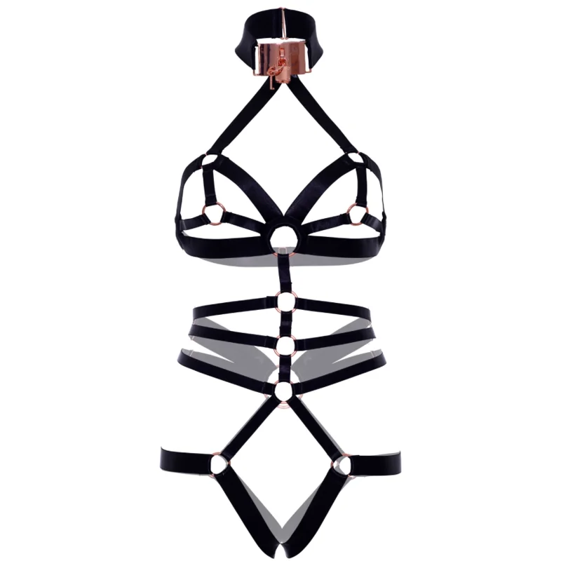 LEG AVENUE - ELASTISCHE BODY HARNESS ZONDER KRUIS - Image 6