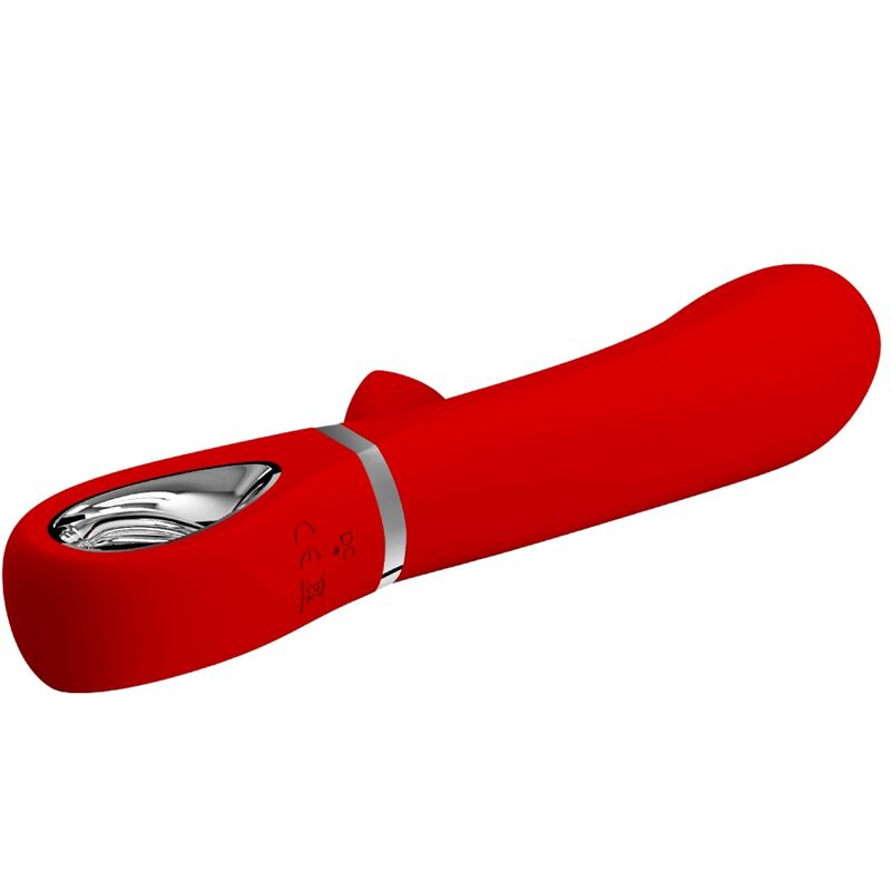 PRETTY LOVE - VIBRATEUR MULTIFONCTION G-SPOT THOMAS ROUGE - Image 4
