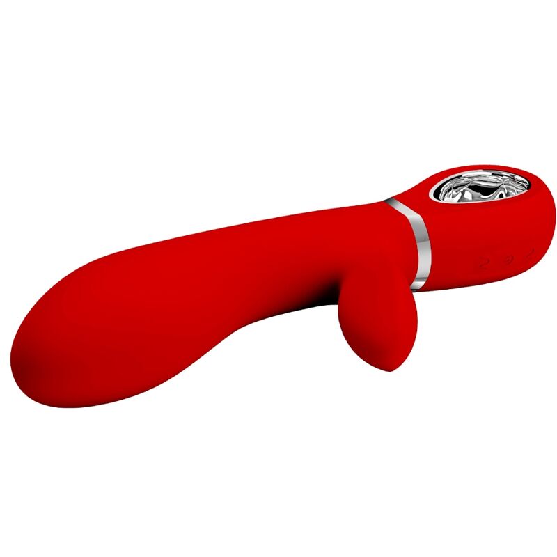 PRETTY LOVE - VIBRATEUR MULTIFONCTION G-SPOT THOMAS ROUGE - Image 5