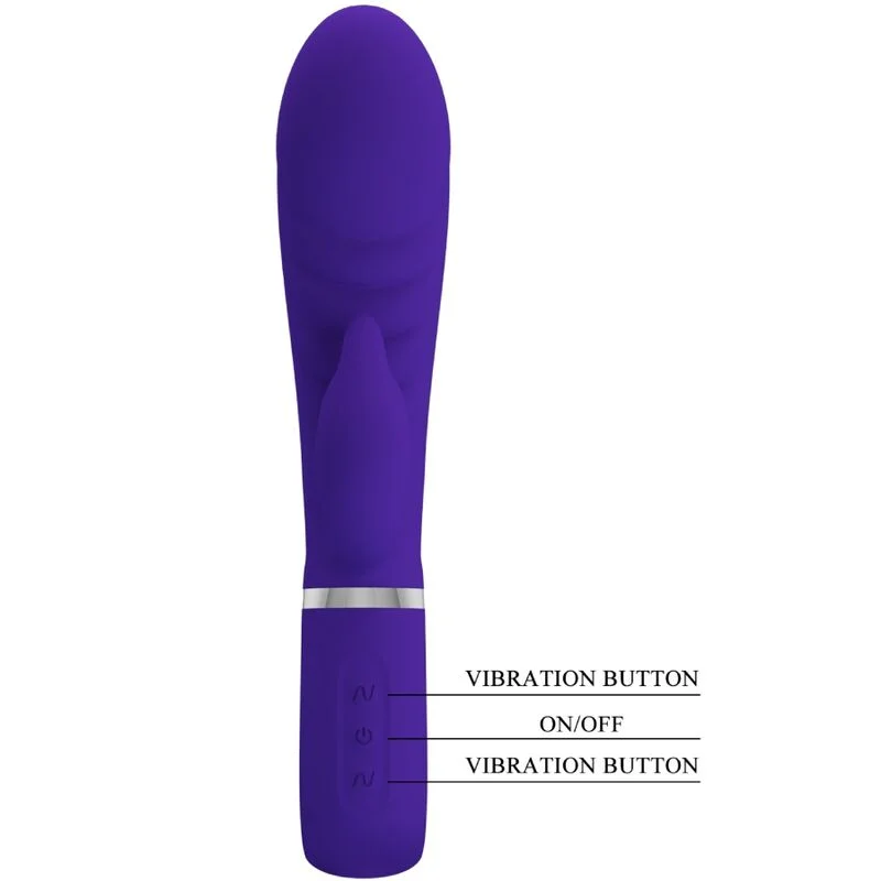 Pretty Love - Prescott Multifunction G-Spot Vibrator Purple - Image 7