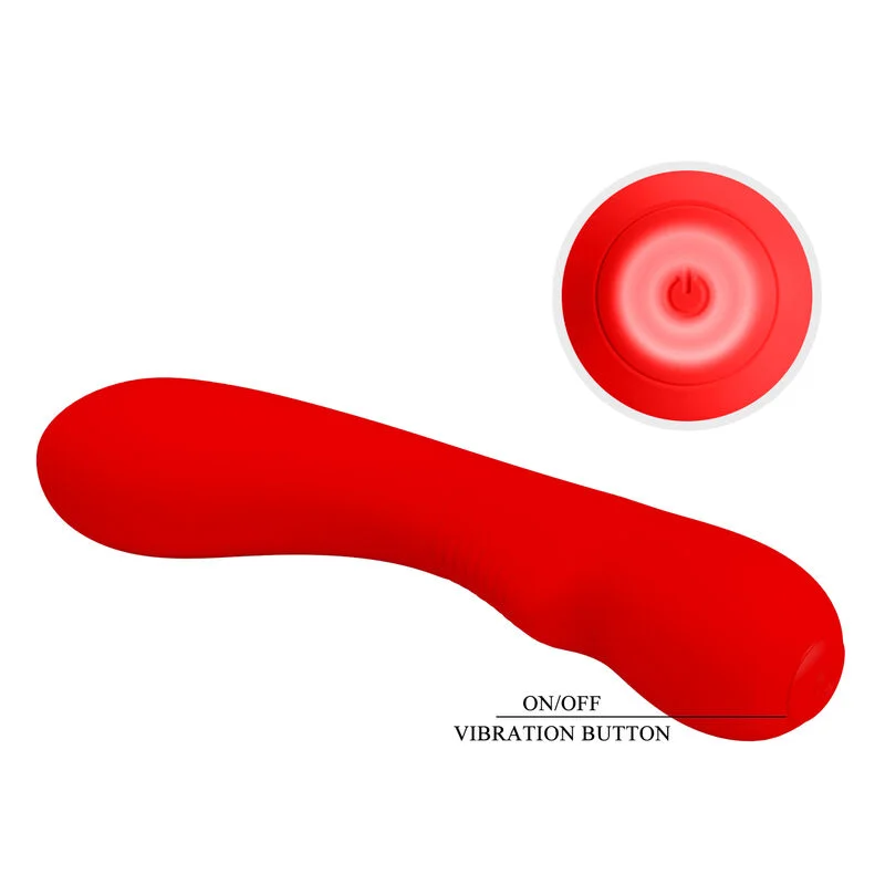 Pretty Love - Vibrateur Rechargeable Prescott Rouge - Image 7