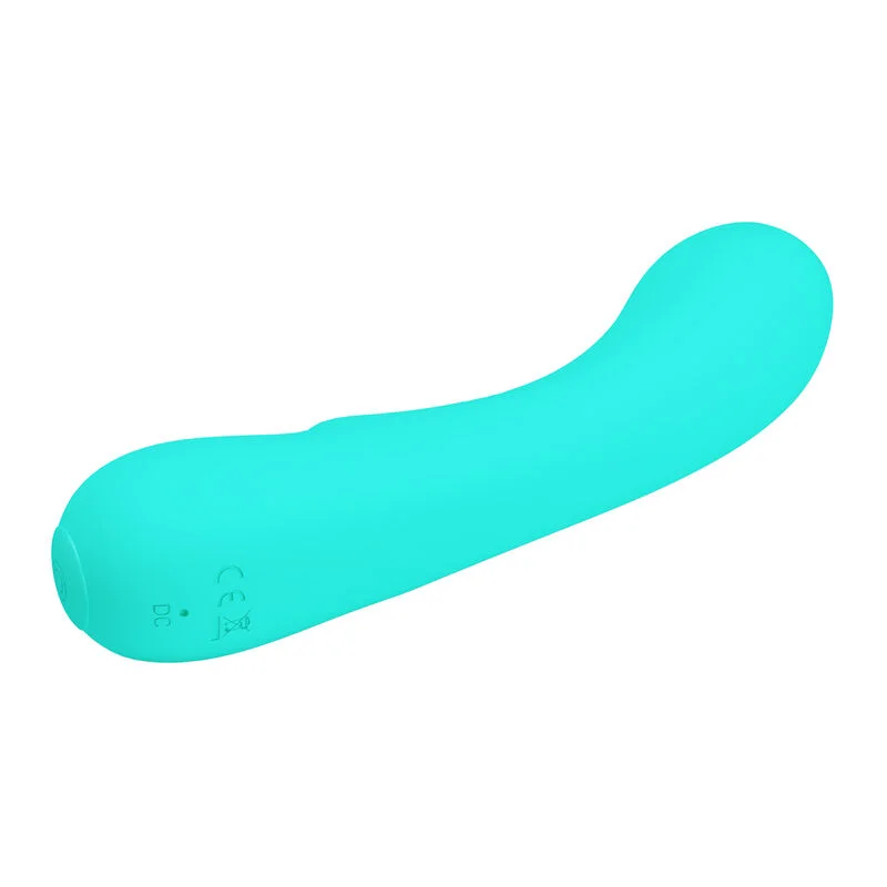 Pretty Love - Vibrateur Rechargeable Prescott Vert Aqua - Image 4