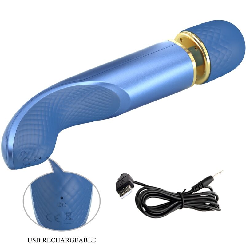PRETTY LOVE - MASSEUR 7 MODES DE VIBRATION BLEU - Image 10
