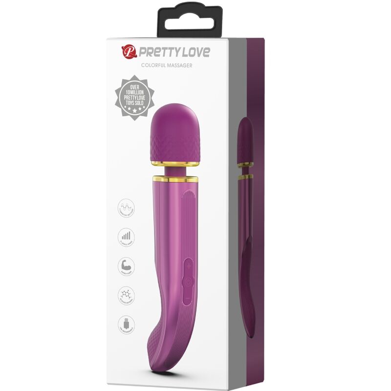 PRETTY LOVE - MASSEUR 7 MODES DE VIBRATION VIOLET - Image 11