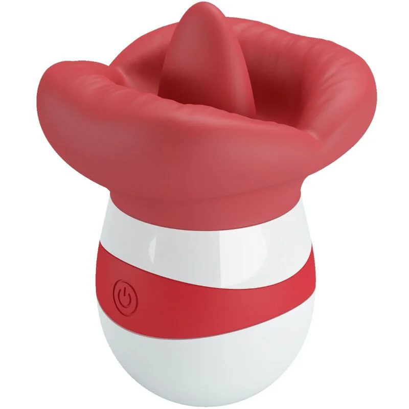 Pretty Love - Mina Stimulateur De Langue Rouge Clair - Image 3