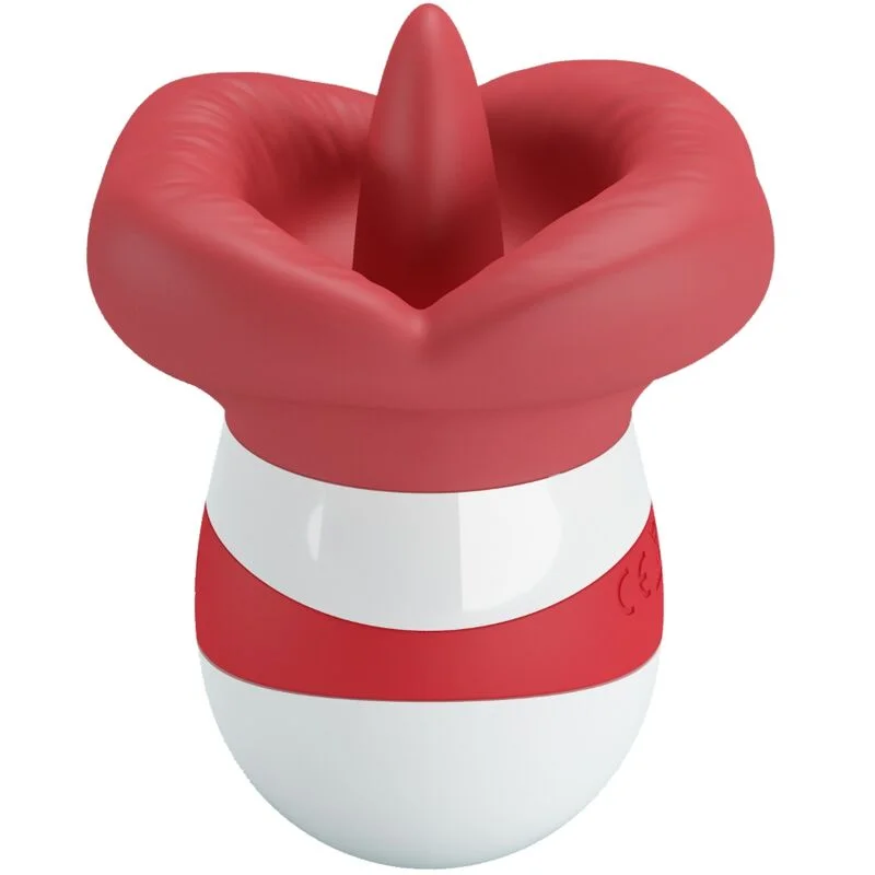 Pretty Love - Mina Stimulateur De Langue Rouge Clair - Image 4