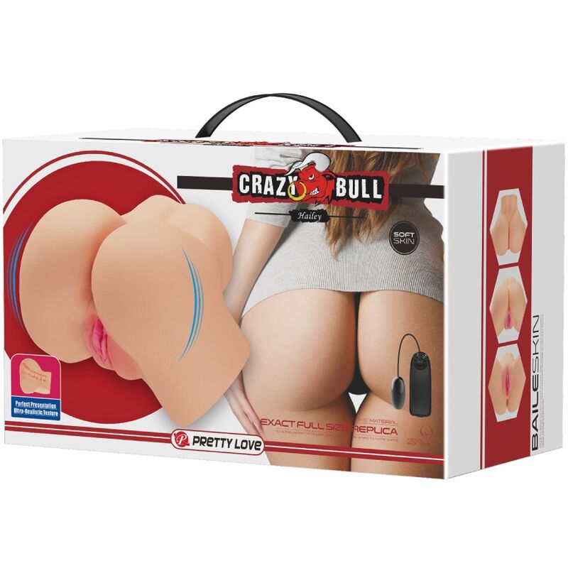 Crazy Bull - Realistic Vagina And Anus Hailey Vibrator - Image 9
