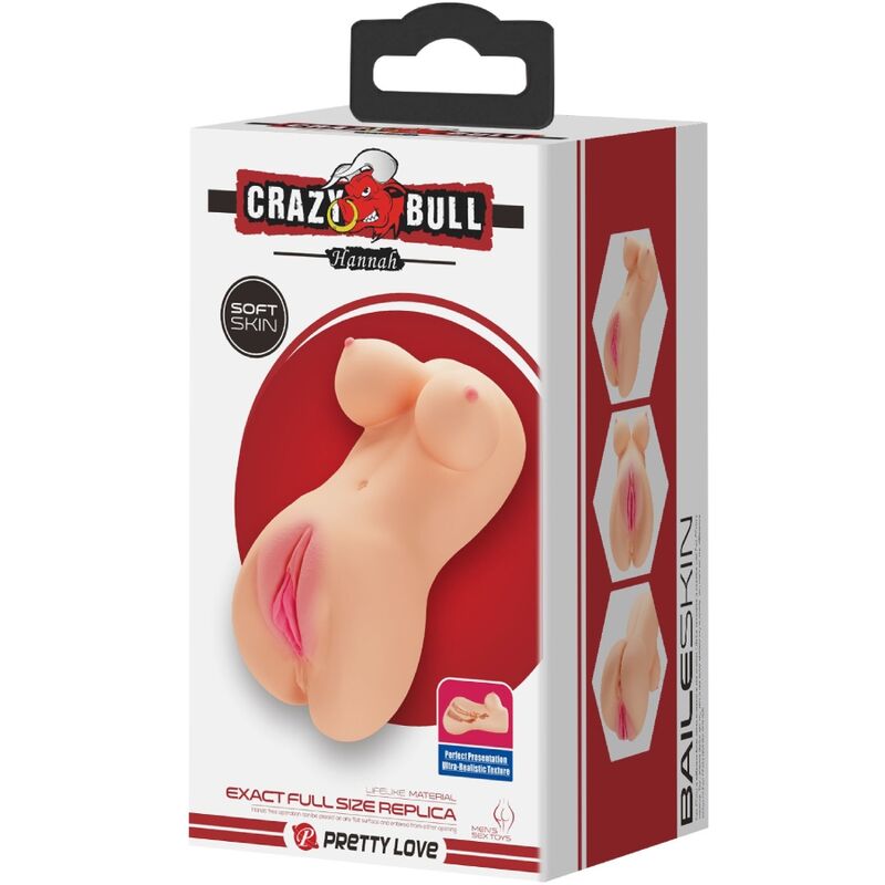 Crazy Bull - Realistic Vagina And Anus Hannah Vibrator - Image 9