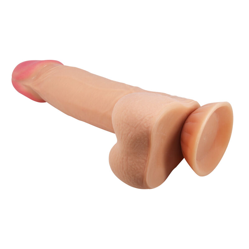 Pretty Love - Sliding Skin Series Realistic Dildo With Sliding Skin Suction Cup 21.8 Cm - Image 5