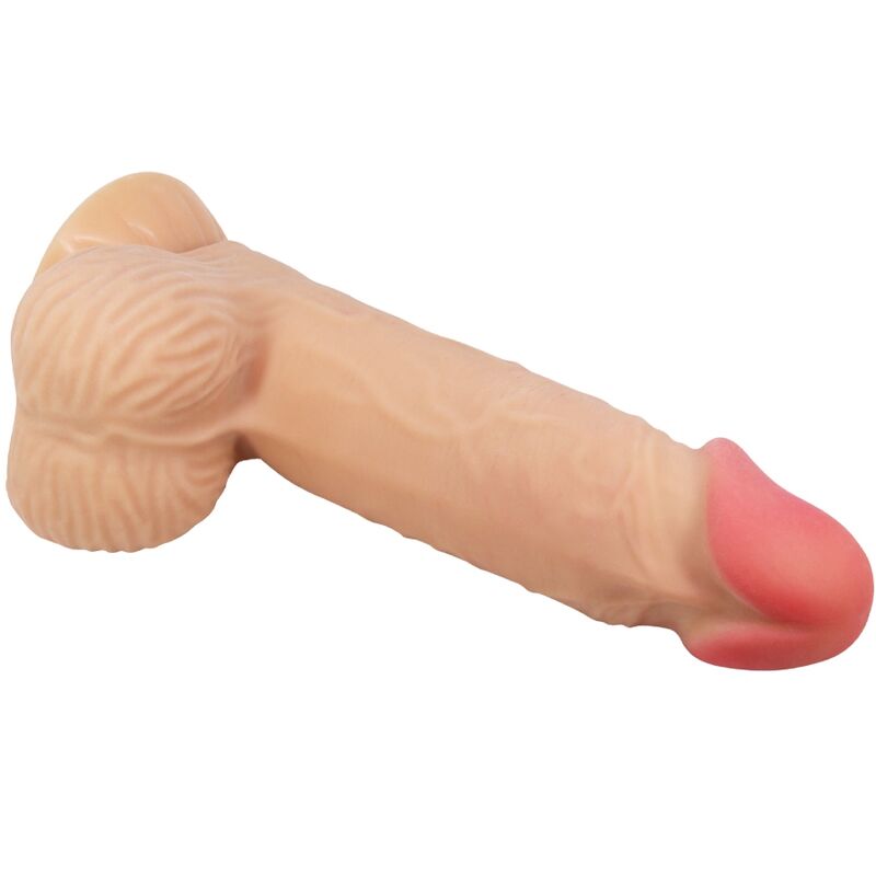 Pretty Love - Sliding Skin Series Realistic Dildo With Sliding Skin Suction Cup 20.6 Cm - Image 5