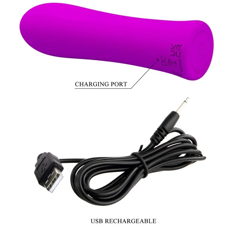 PRETTY LOVE - ALFREDA SUPER POWER VIBRATOR VIOLET - Image 8