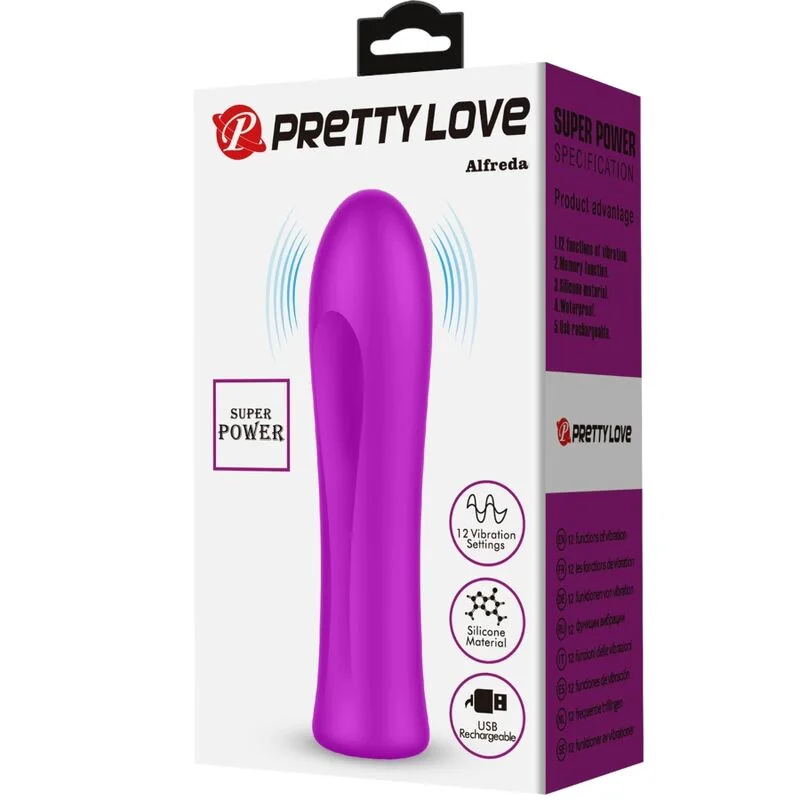 PRETTY LOVE - ALFREDA SUPER POWER VIBRATOR VIOLET - Image 9