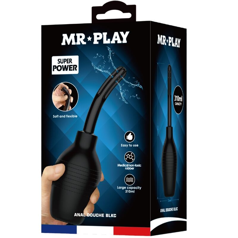 MR PLAY - DOUCHE ANAL BLKC SUPER POWER NOIR - Image 8