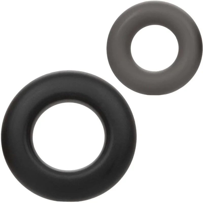 CALEXOTICS - ALPHA PROLONG SET OF 2 RING GREY - Image 7