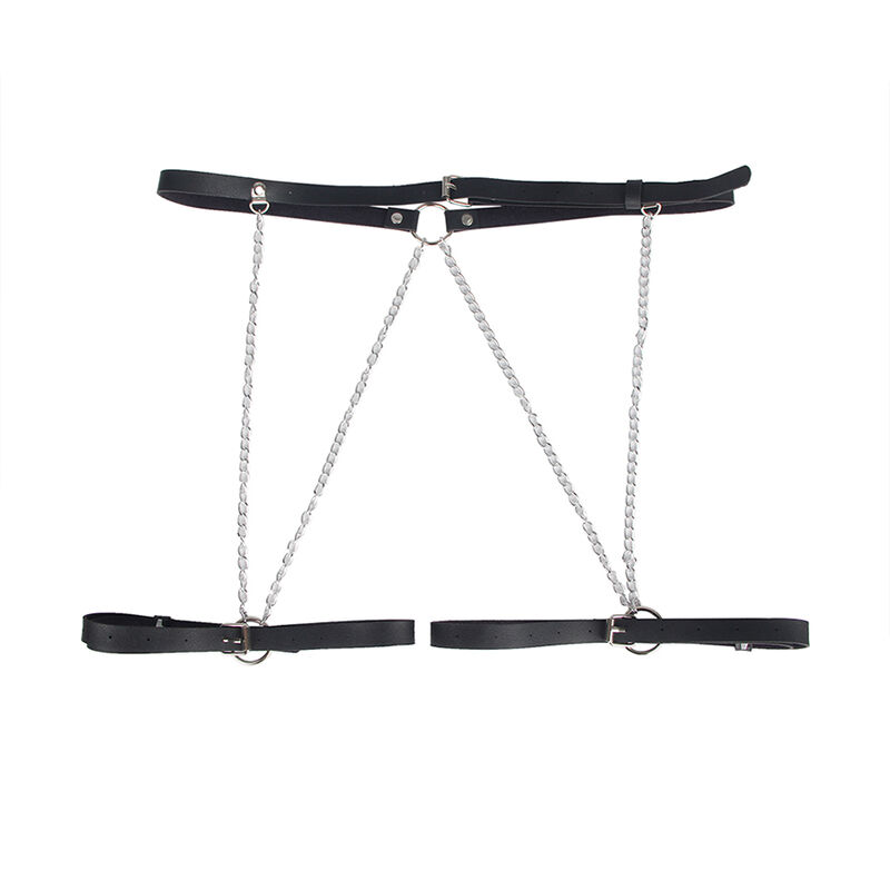 Subblime - Harnais Ceinture Cuir Noir Taille Unique - Image 5