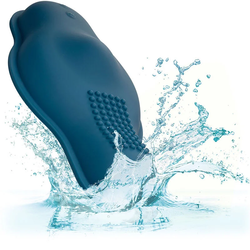 CALEXOTICS - RIDER MASSAGER DOUBLE MOTOR REMOTE CONTROL BLUE - Image 12