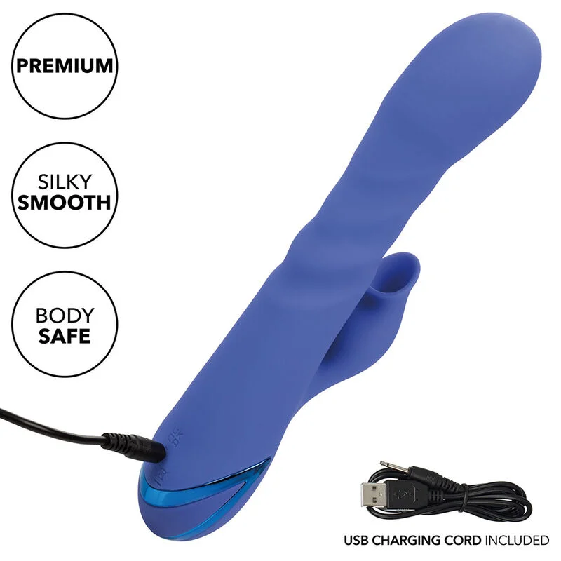 CALEXOTICS - L.A LOVE VIBRATOR & SUCTION BLUE BY CALIFORNIA DREAMING - Image 12