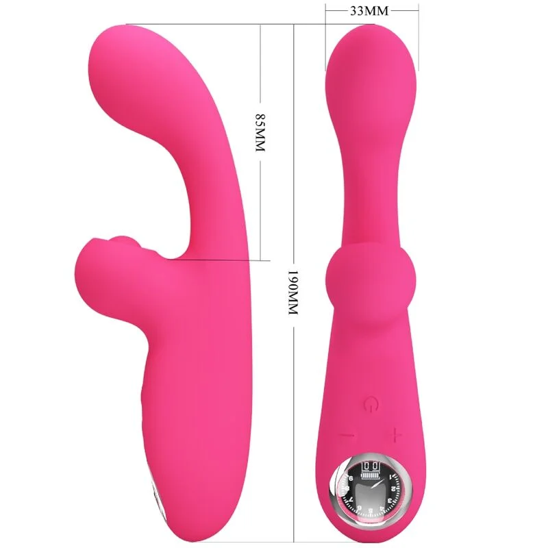 PRETTY LOVE - SKYLAR VIBRATOR STIMULATOR ROZE