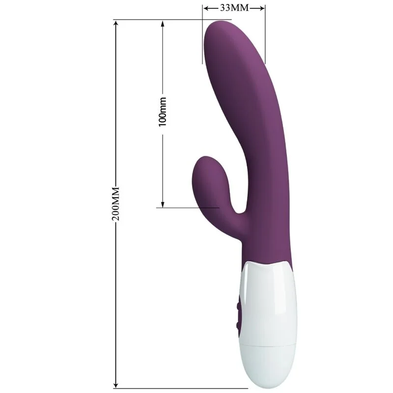 Pretty Love - Alvis Vibrator Rabbit En G-Punt Paars - Image 8
