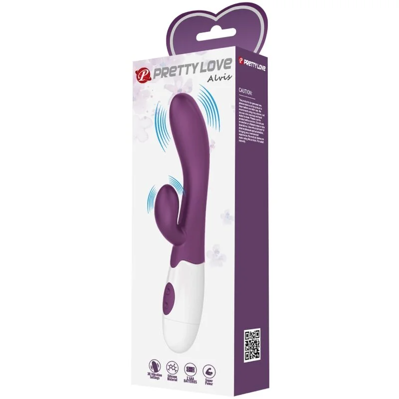 Pretty Love - Alvis Vibrator Rabbit En G-Punt Paars - Image 11