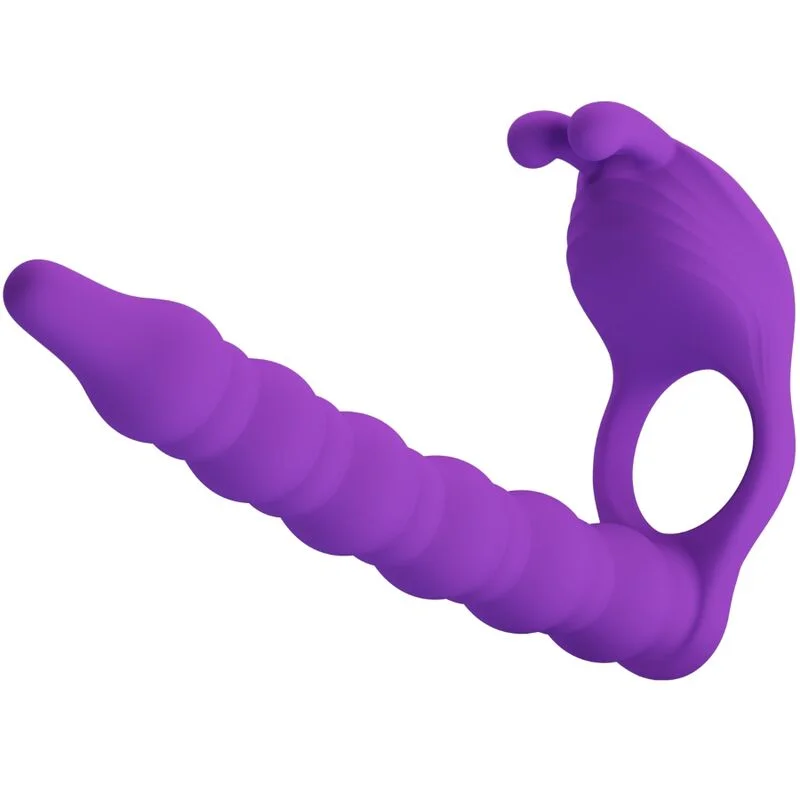 Pretty Love - Blackney Anneaux Pénis Avec Plug Vibrateur - Image 3