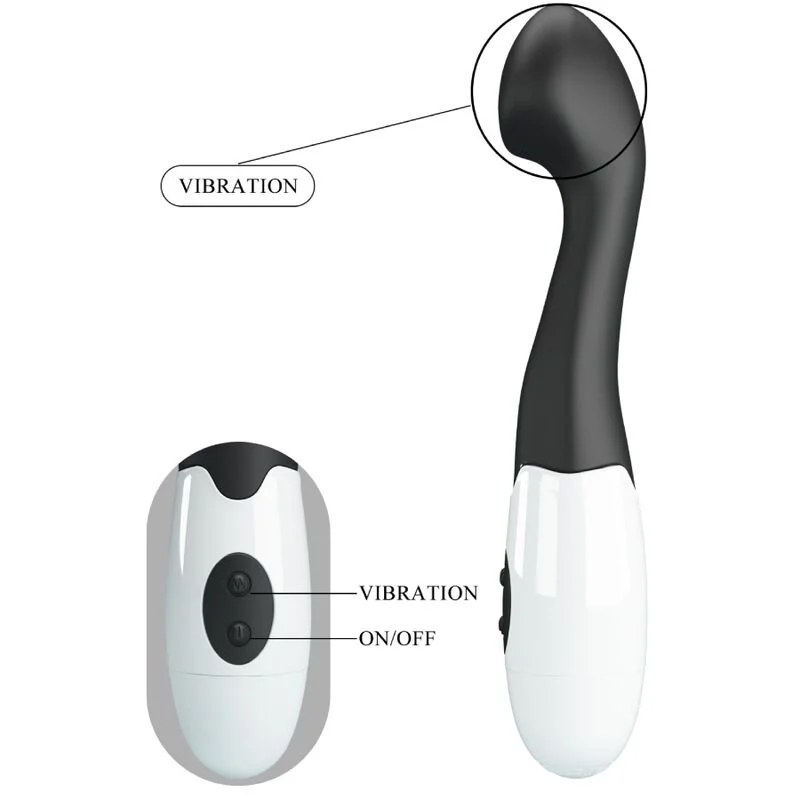 PRETTY LOVE - CHARLES VIBRATOR G-PUNT 30 MODI ZWART - Image 9