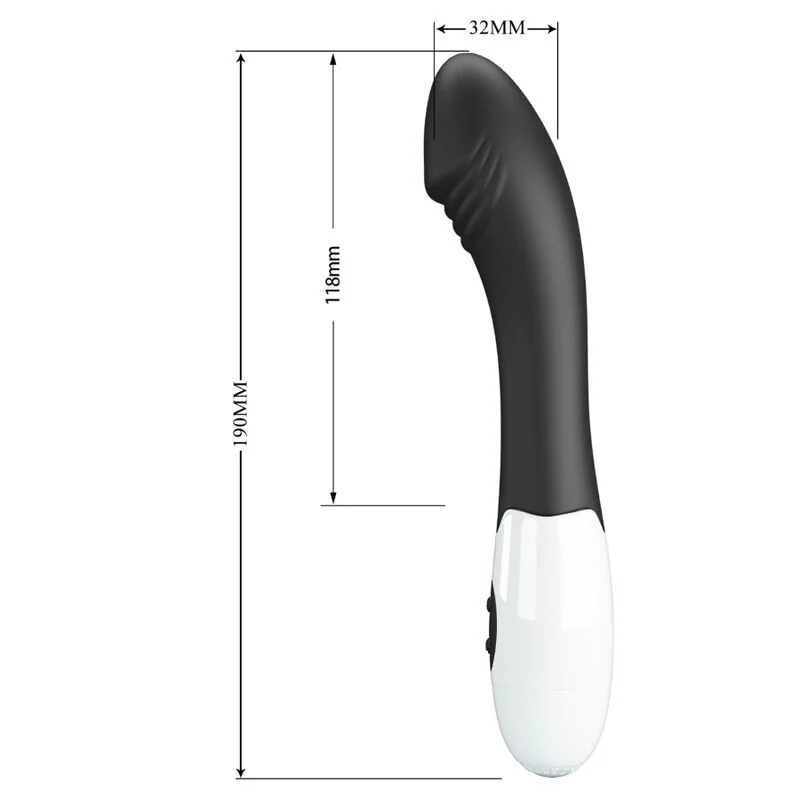 PRETTY LOVE - ELEMENTAL G-SPOT VIBRATOR 30 MODES BLACK - Image 8