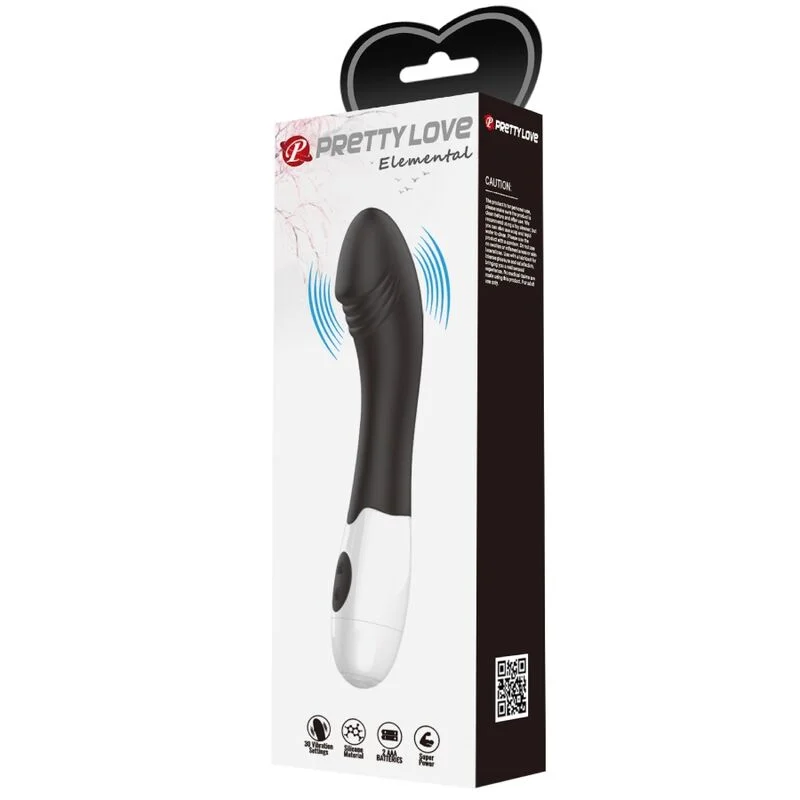 PRETTY LOVE - ELEMENTAL G-SPOT VIBRATOR 30 MODES BLACK - Image 11