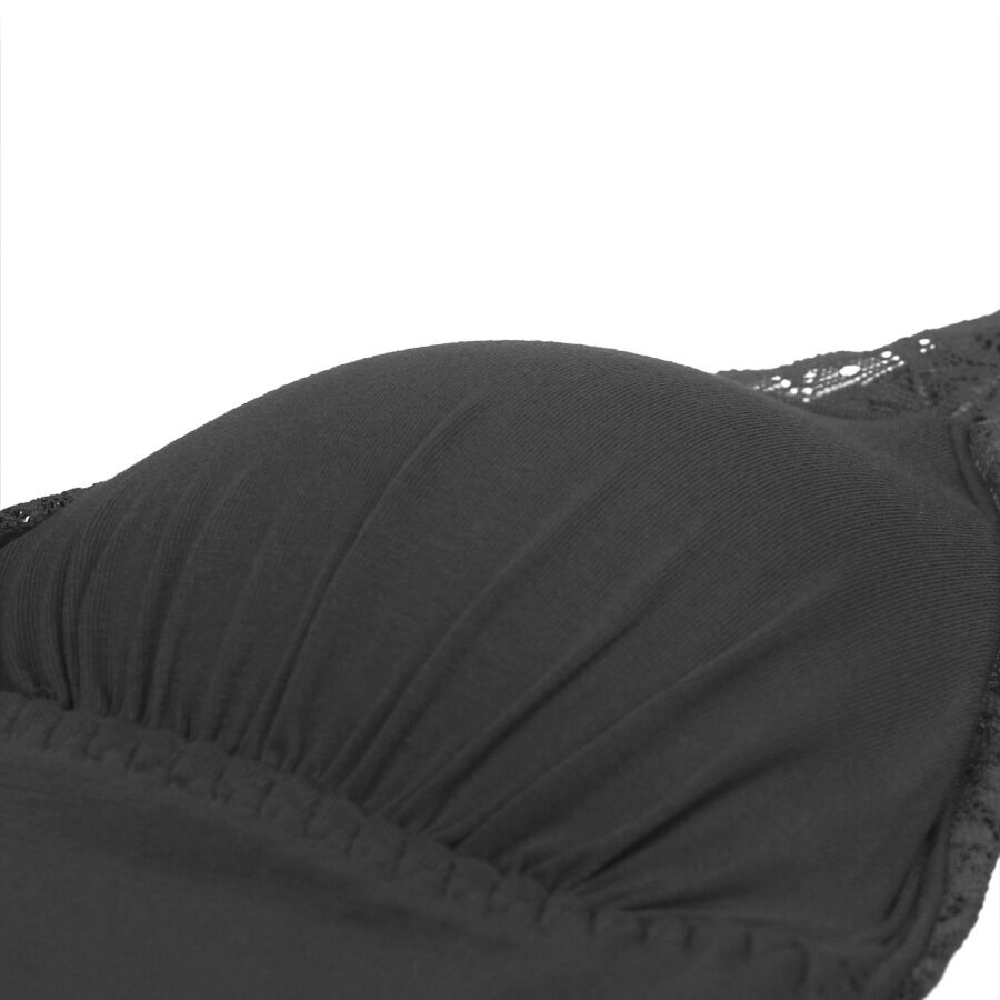 Subblime - Teddy Détail Dentelle Florale Noir S/M - Image 13
