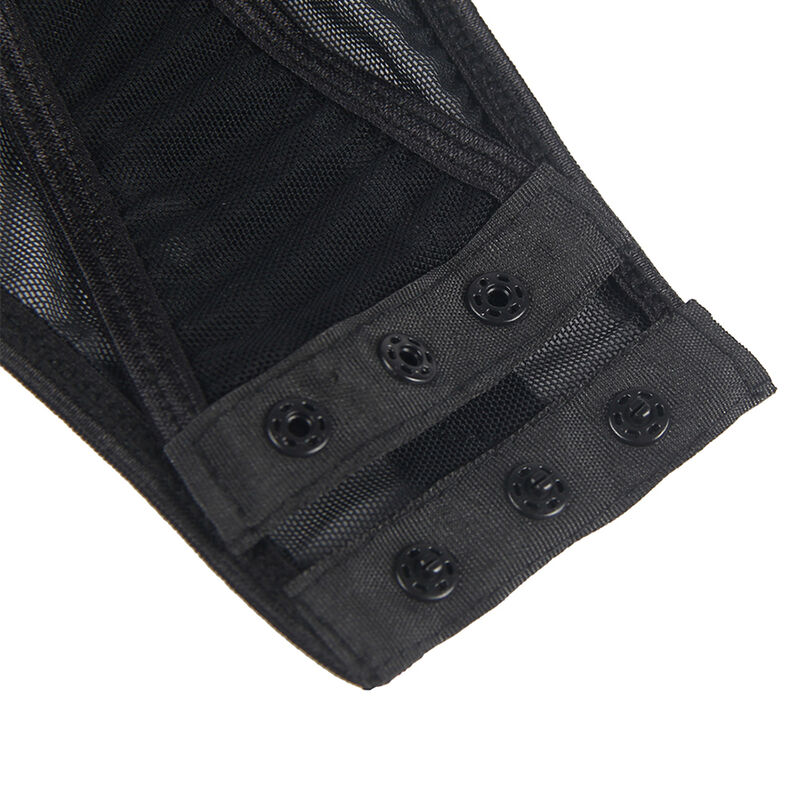 SUBBLIME - TEDDY AVEC JARRETIÈRE DÉTAIL POITRINE NOIR - Image 12