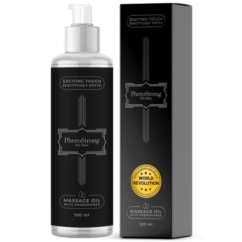 PHEROSTRONG - MASSAGE-OLIE VOOR MANNEN 100 ML