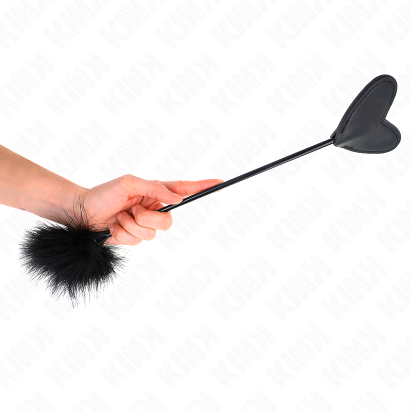 KINK - TICKLE FEATHERS WITH HEART PADDLE 31 CM - Image 4