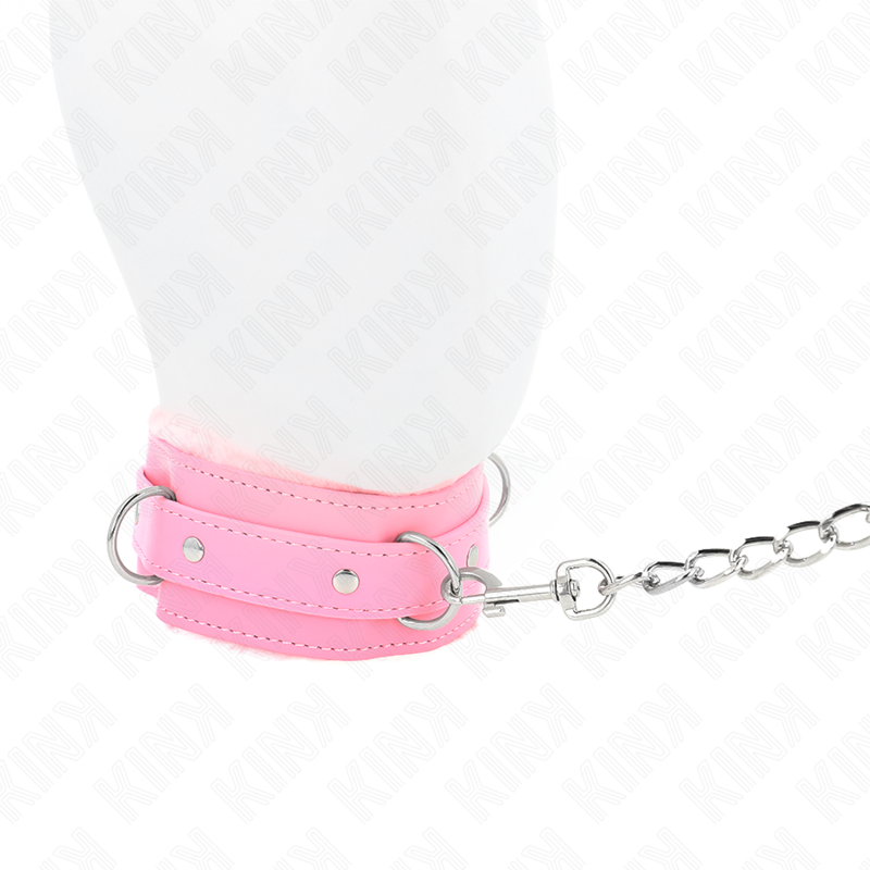 Kink - Collier Avec Laisse 65 Cm Avec Restrictions Rose 36-42 Cm X 5,5 Cm - Image 5