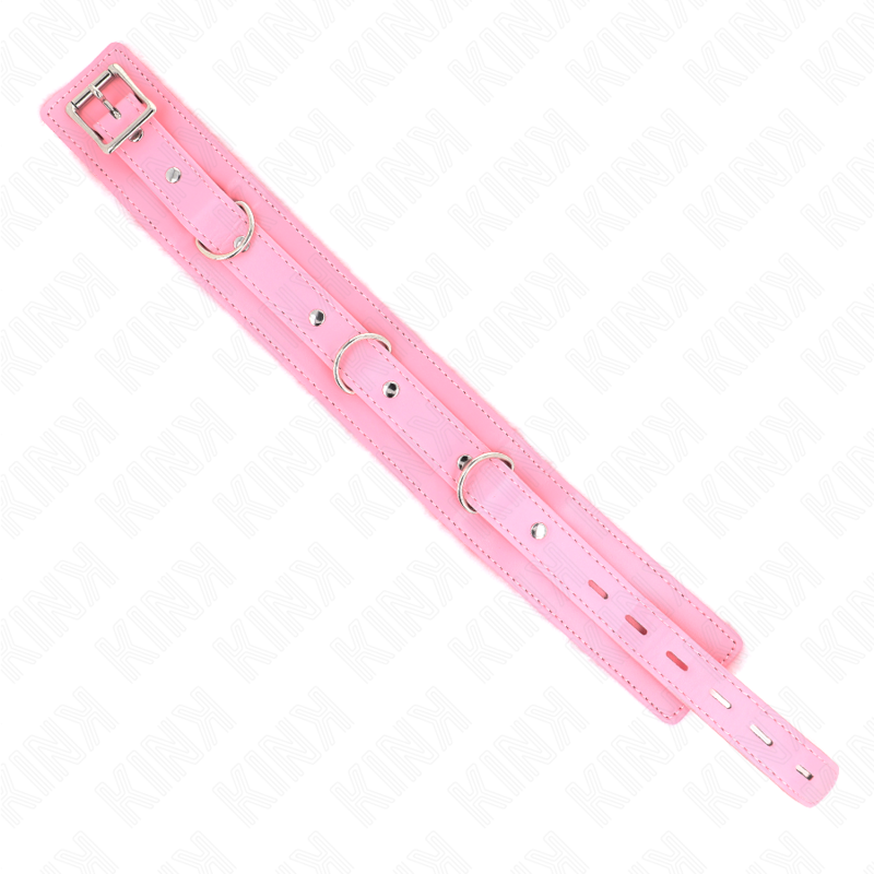 Kink - Collier Avec Laisse 65 Cm Avec Restrictions Rose 36-42 Cm X 5,5 Cm - Image 6