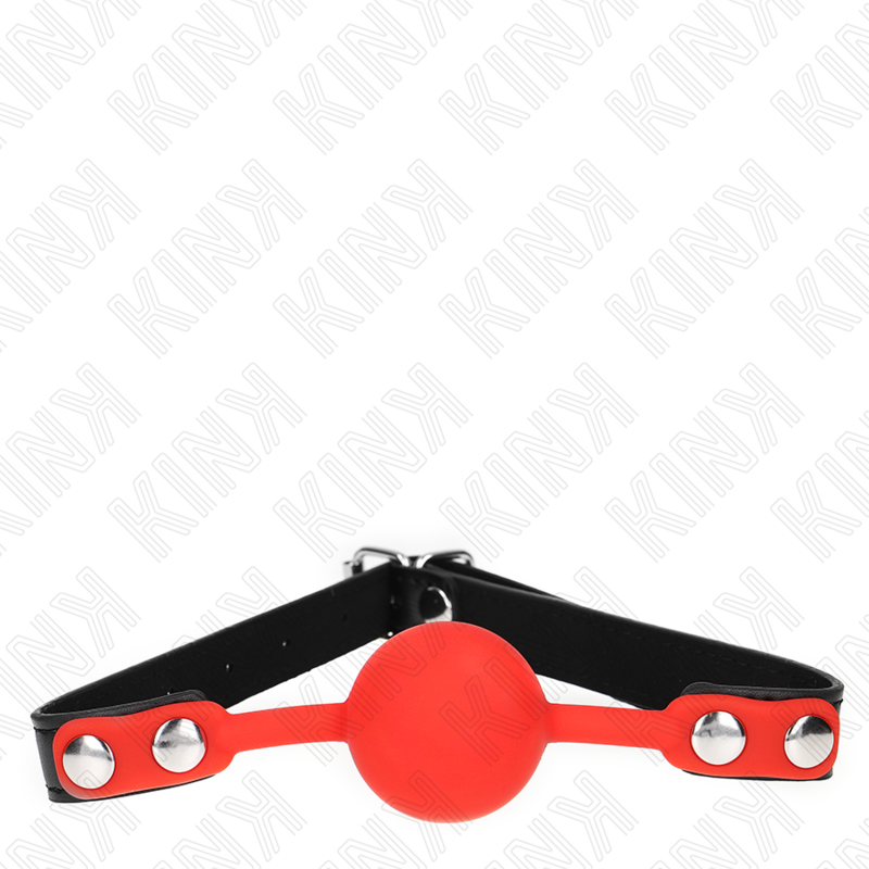 KINK - BOULE SILICONE ROUGE 4 CM BAG 60 x 2 CM - Image 3