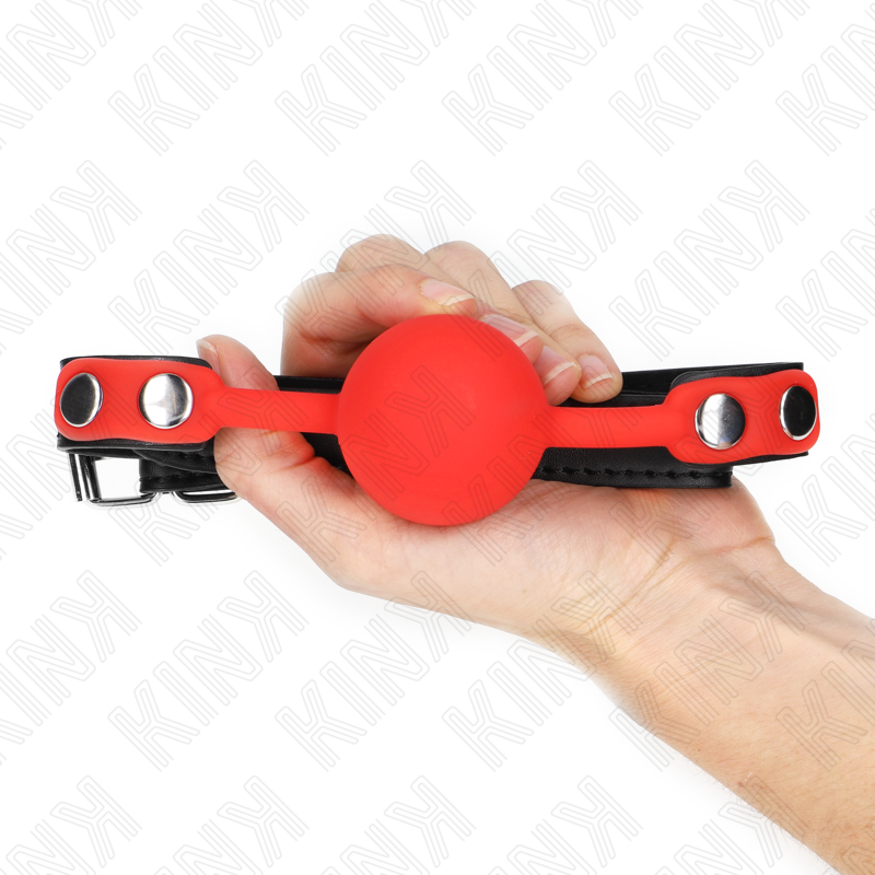 KINK - BOULE SILICONE ROUGE 4 CM BAG 60 x 2 CM - Image 5