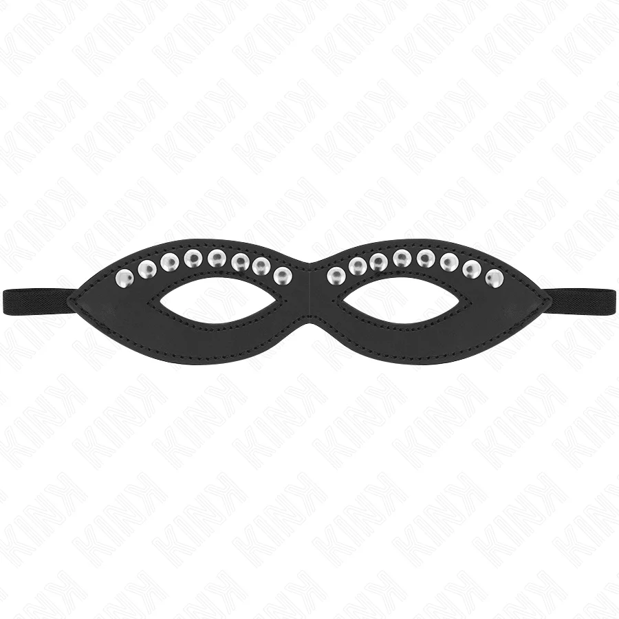KINK - MASQUE POUR LES YEUX AVEC MINI RIVETS MODÈLE 1 20,5 x 5,5 CM