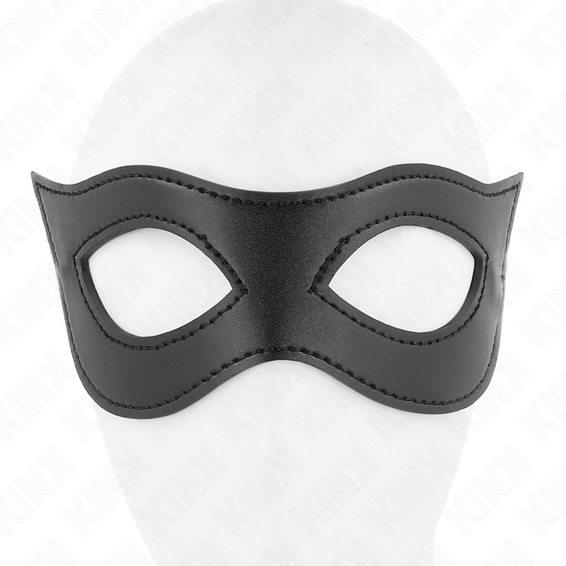 KINK - LEATHERETTE MASK MODEL 2 23 x 7.5 CM - Image 5