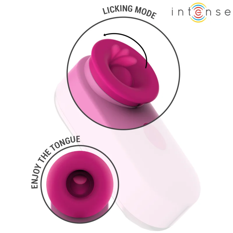 INTENSE - SABRINA CLIT STIMULATOR PINK - Image 5