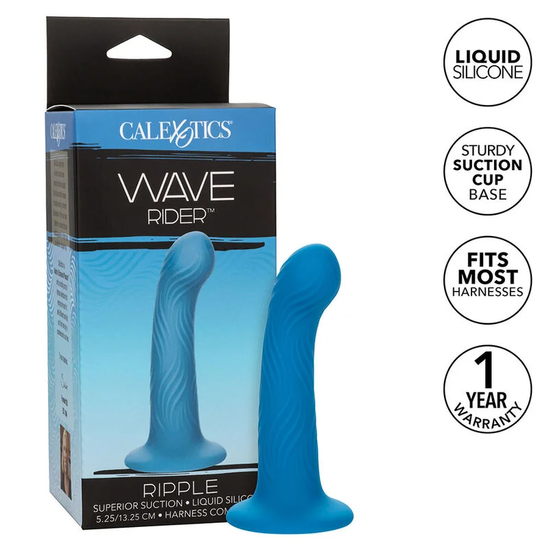 CALEXOTICS - WAVE RIDER PLUG ANAL RIPPLE BLEU - Image 3
