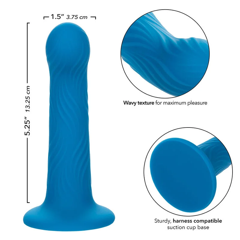 CALEXOTICS - WAVE RIDER PLUG ANAL RIPPLE BLEU - Image 8