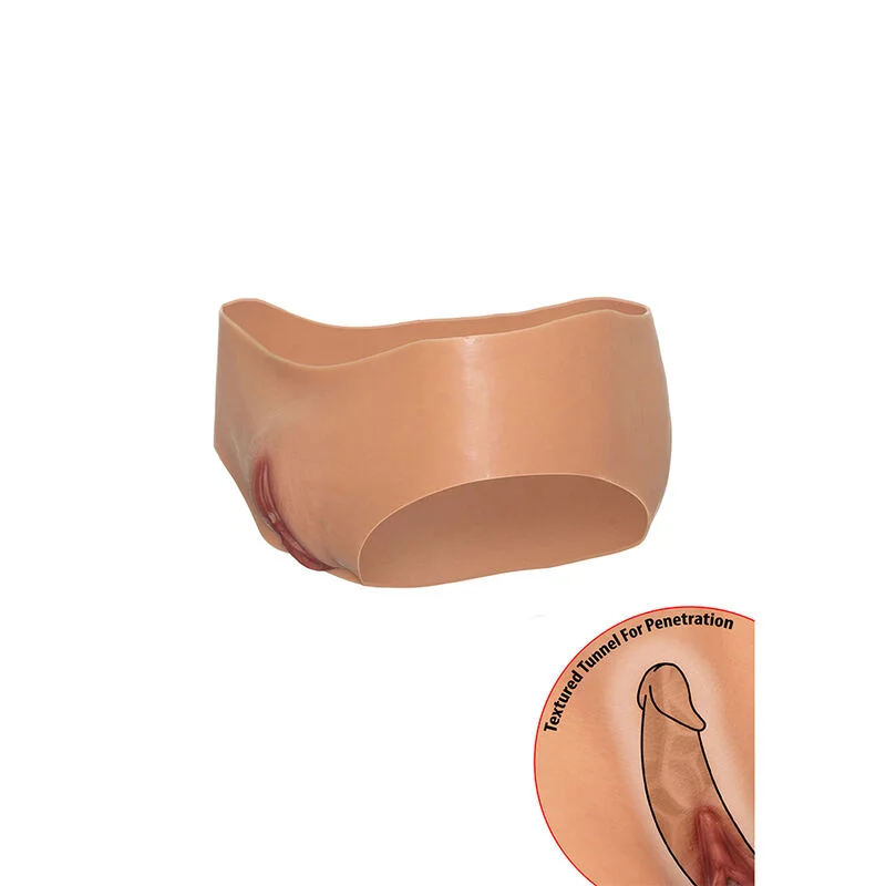 HIDDEN DESIRE - ALTER EGO VAGIN OUVERT SLIP TAILLE BASSE CHAIR - Image 6