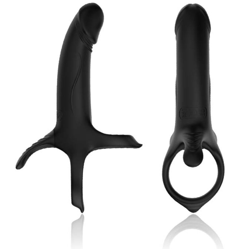 Armony - Gode Avec Anneau Et Vibrateur Noir - Image 3