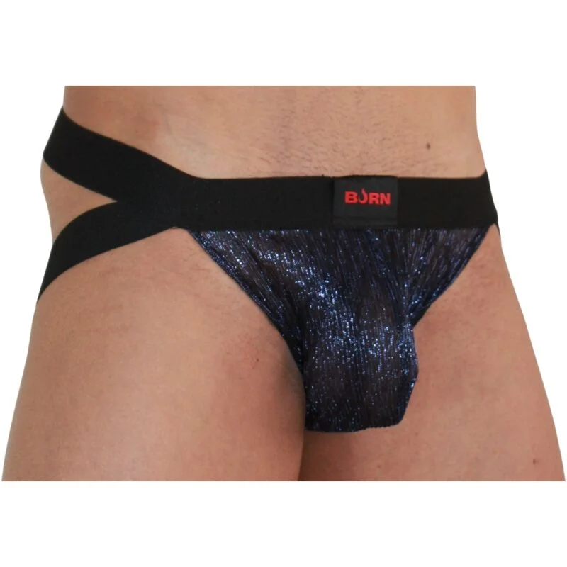 BURN - 006 JOCK BLEU BRILLANT / NOIR S - Image 3