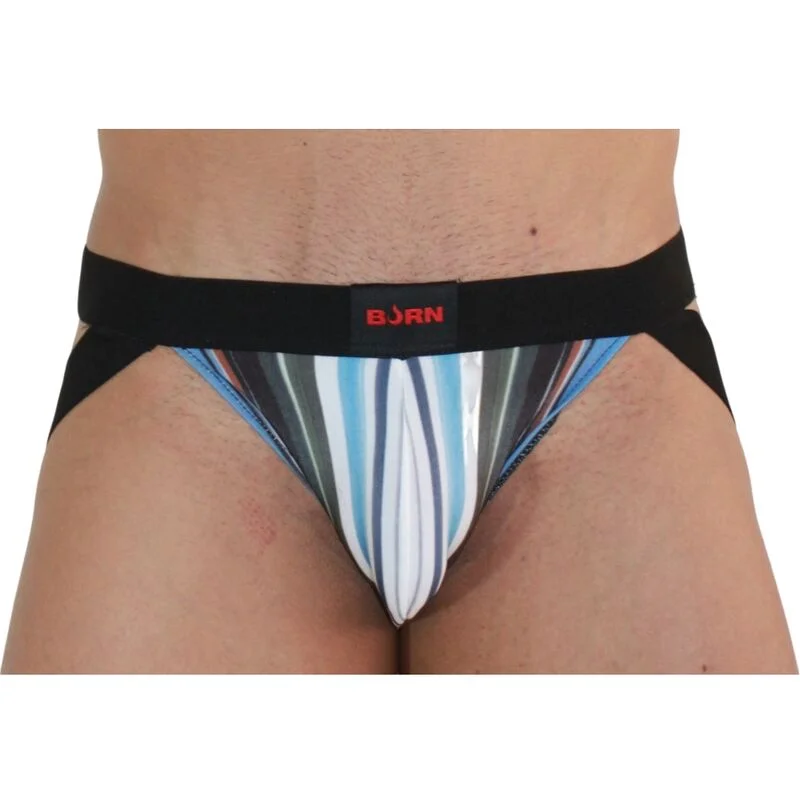 BURN - 009 JOCK MULTICOLORE / ZWART L