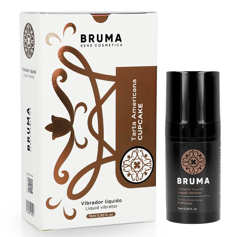 BRUMA - VIBRATEUR LIQUIDE ULTRA GLISSANT CUPCAKE 15 ML