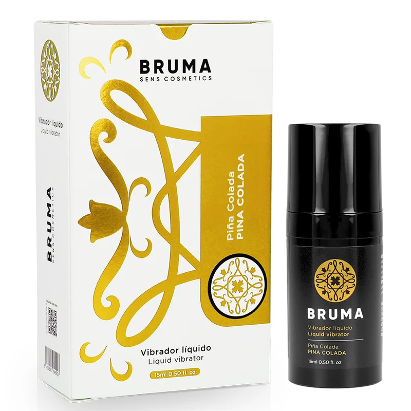 BRUMA - VIBRATEUR LIQUIDE ULTRA GLISSANT PINA COLADA 15 ML