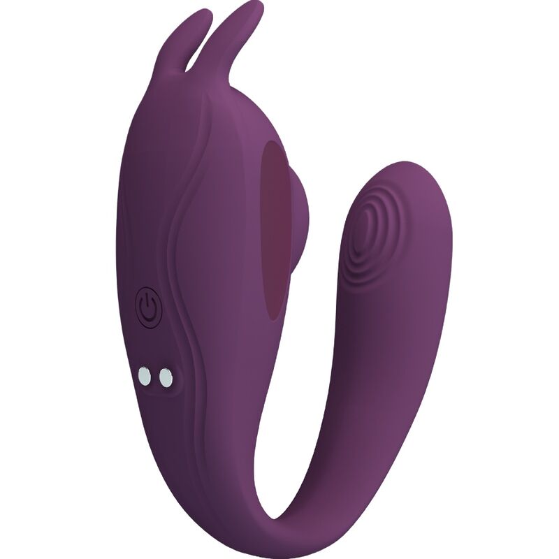 PRETTY LOVE - STIMULATEUR ET VIBRATEUR SHEY APPLICATION GRATUITE LONGUE DISTANCE VIOLET - Image 3