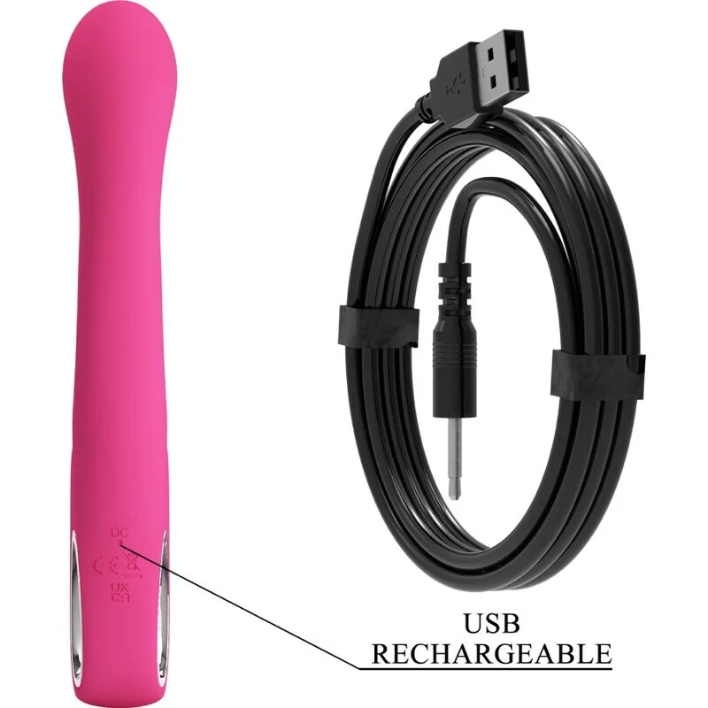 Pretty Love - Vibrateur Novak Rabbit 12 Vibrations Rose - Image 9