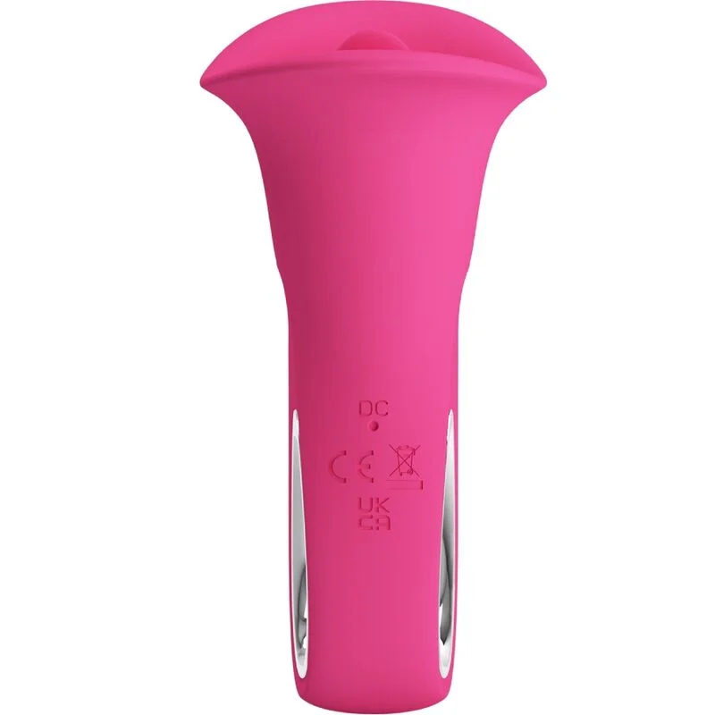 PRETTY LOVE - CLYDE ORAL VIBRATOR VIBRATING TONGUE 12 VIBRATIONS PINK - Image 7